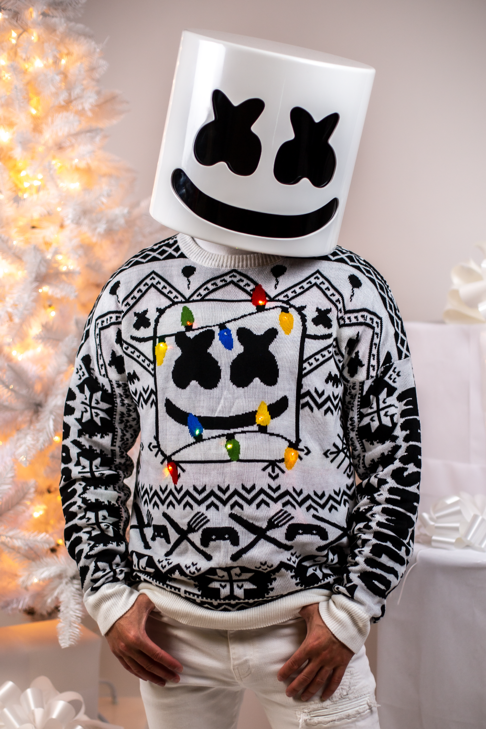 Marshmello dj sweater on sale