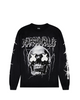 Skull L/S Shirt — Black